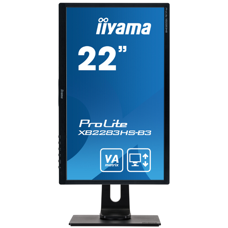 IIyama ProLite XB2283HS 21,5" Full HD | HDMI, DisplayPort, VGA | Écran Reconditionné