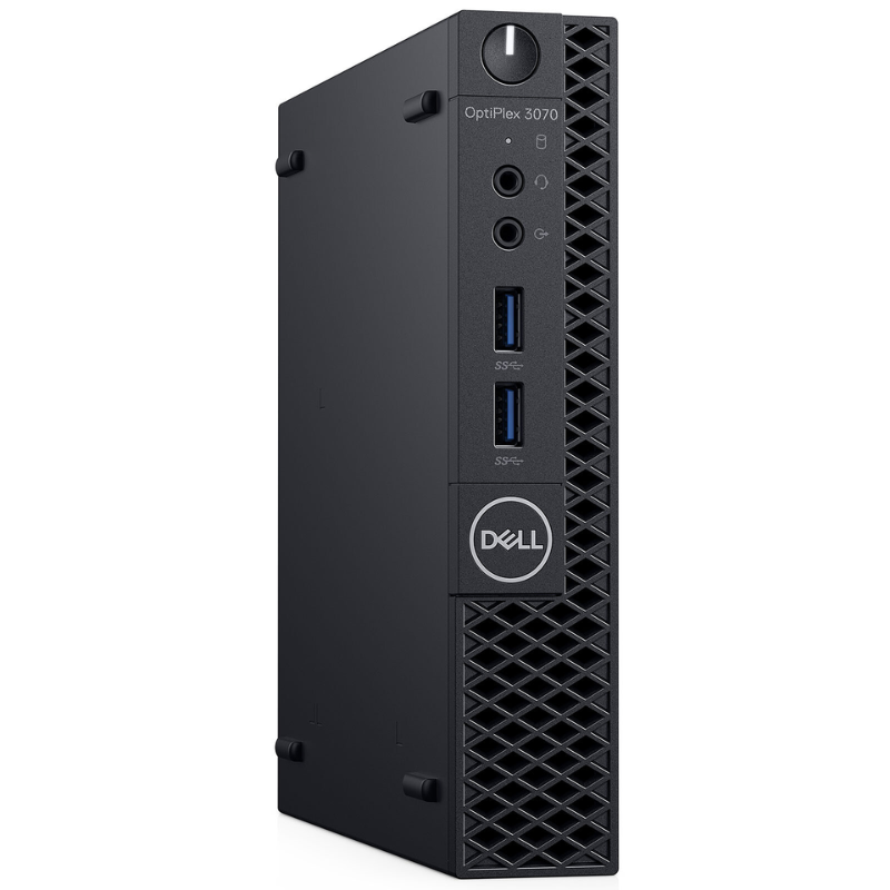 Mini PC Dell Optiplex 3070 Micro – i3-9100 • 8 Go RAM • 256 Go SSD • Windows 11