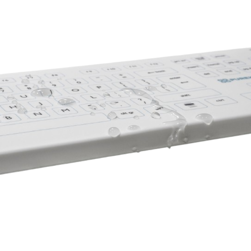 Teclado médico Purekeys Azerty silicone sem fio pk-krf