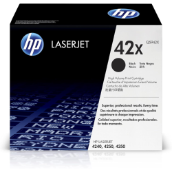HP 42X Q5942X Toner Noir authentique grande capacité