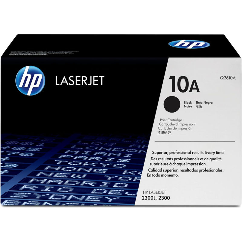 HP 10A Q2610A Toner negro original