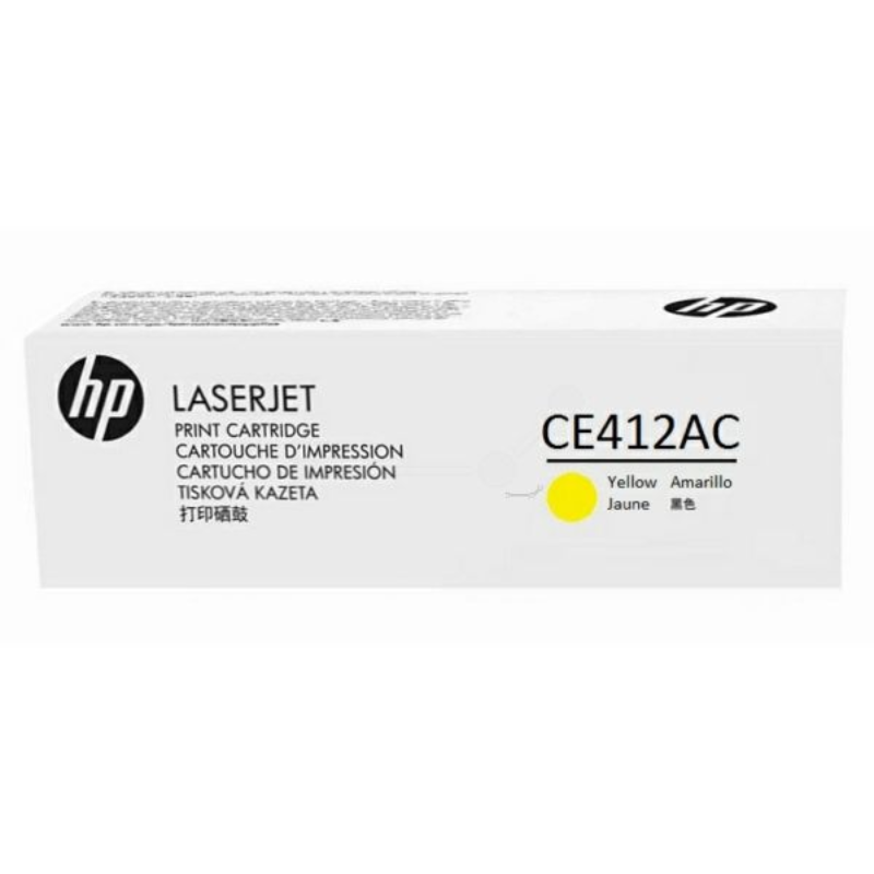 HP CE412AC Toner Jaune