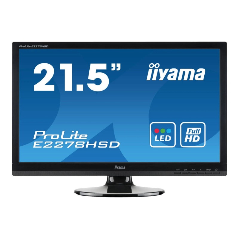 IIyama PL2278H ProLite E2278HSD TFT TN LED 21,5" DVI VGA