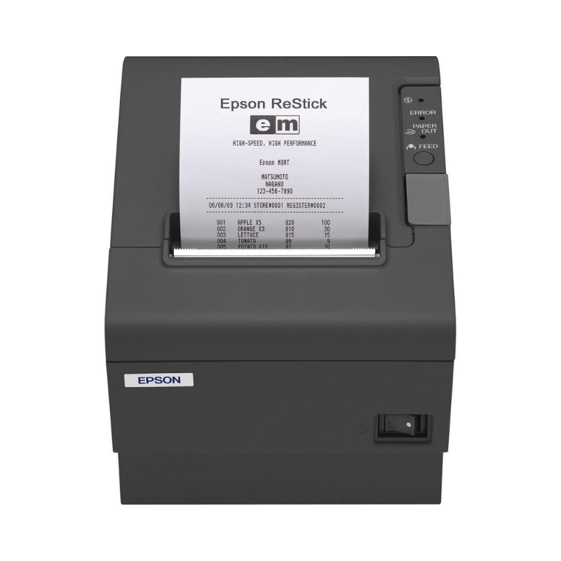Epson TM-T88V TICKET POS BLACK PRINTER
