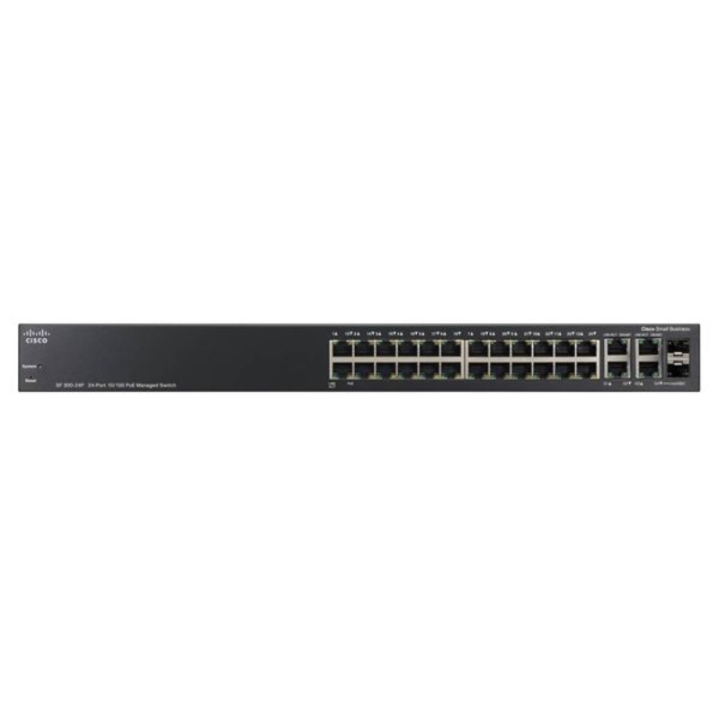Cisco SF300-24P Switch PoE manejable 24 puertos