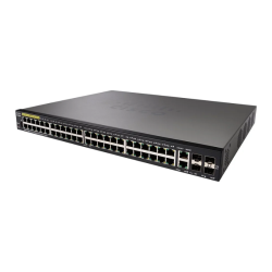 Cisco Small Business SG350-52MP Géré L2/L3 Gigabit Ethernet [10/100/1000] Noir 1U