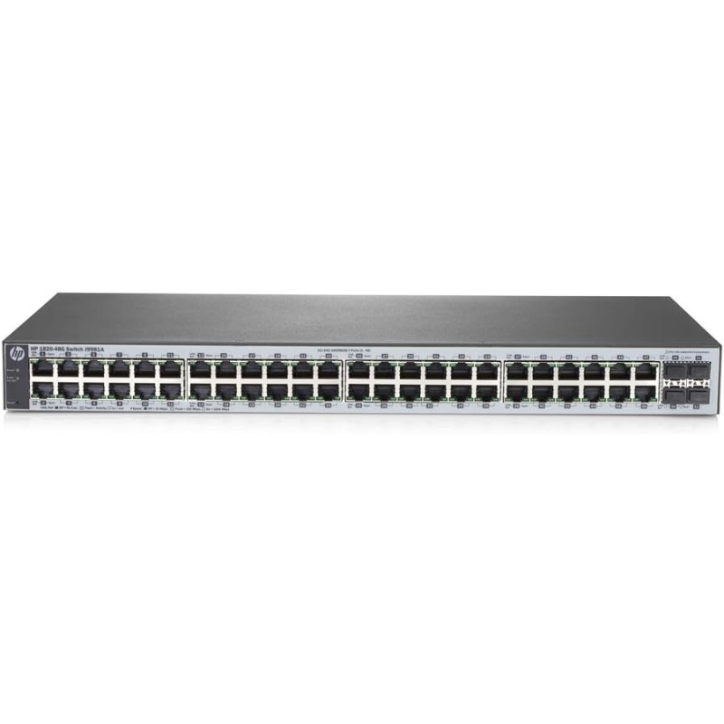 HPE 1820-48G J9981A 48 porti Gigabit Smart Switch, ricondizionata