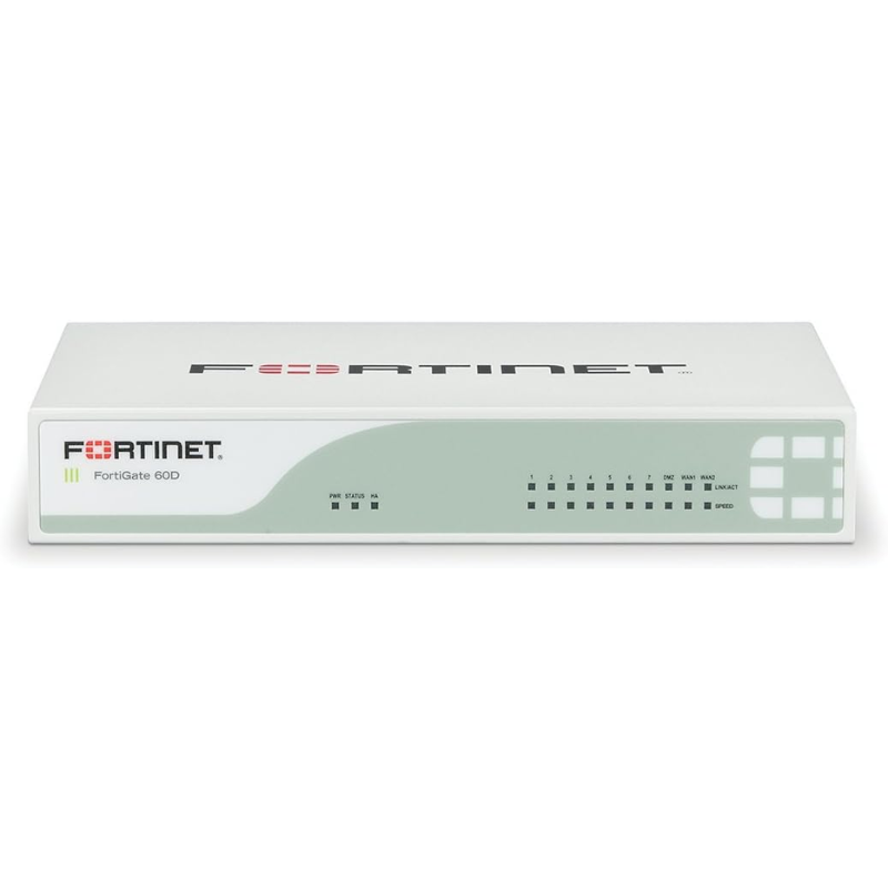 Fortinet FortiGate 60d Firewall Router Company
