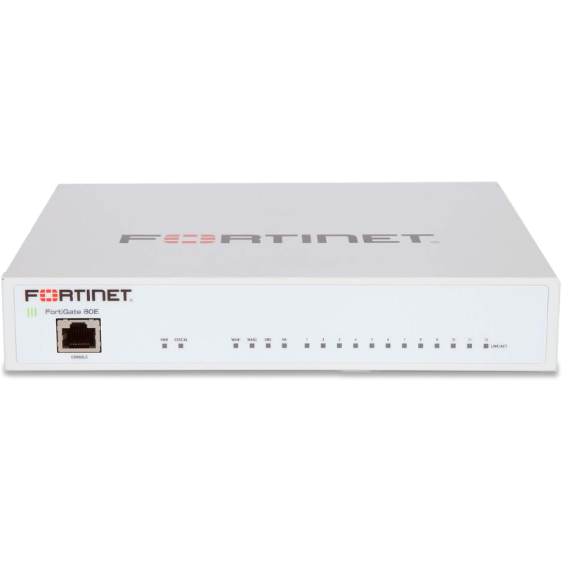 Fortinet Fortitigate 80e firewall Router Sicurezza della rete