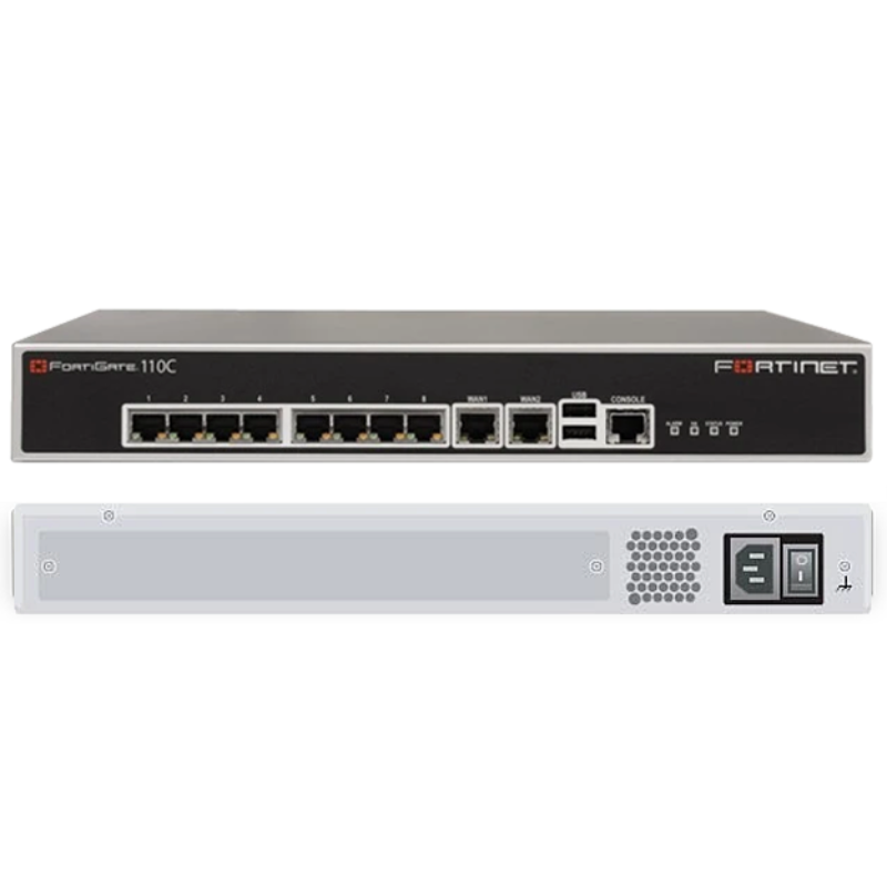 Fortinet Fortitigate 110c Firewall Router Rete Security