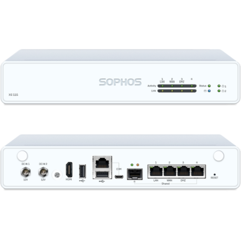 Sophos XG115 Rev 3 - Equipement seul avec alimentation
