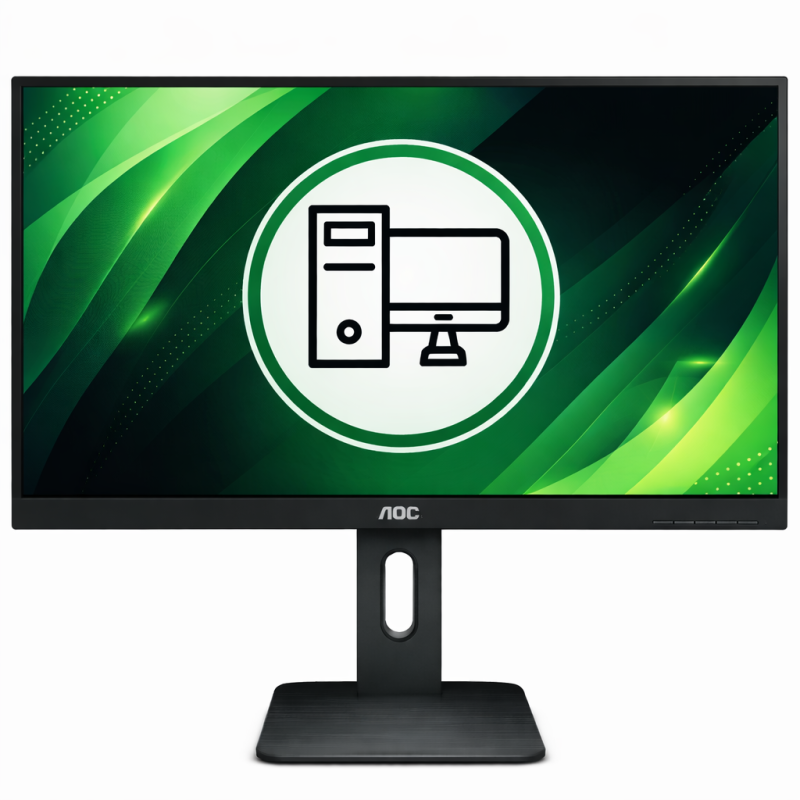 AOC Pantalla de IPS Full HD de 24p1 23.8 pulgadas