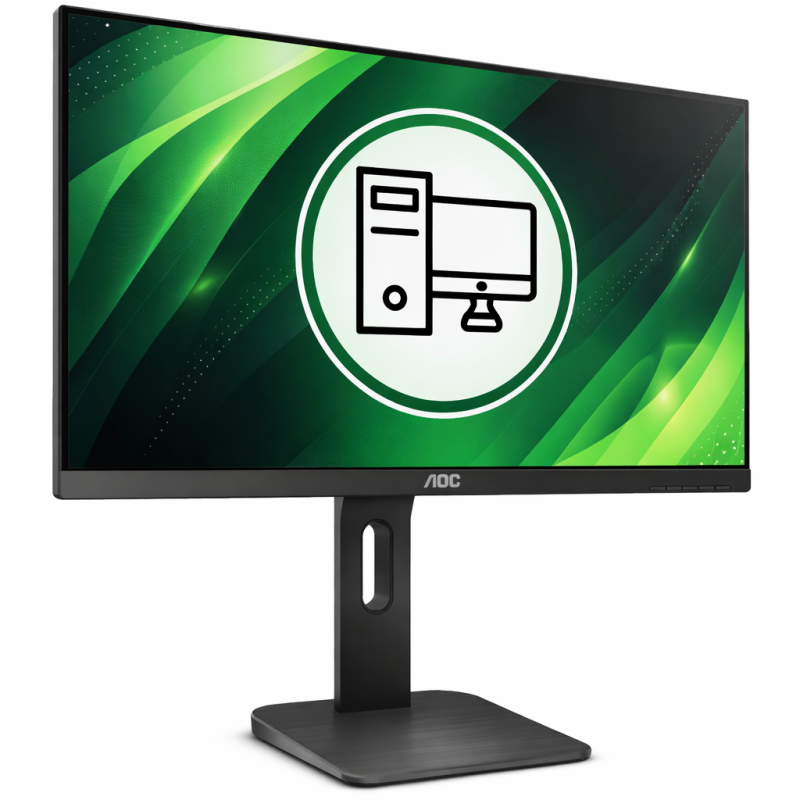 AOC Pantalla de IPS Full HD de 24p1 23.8 pulgadas