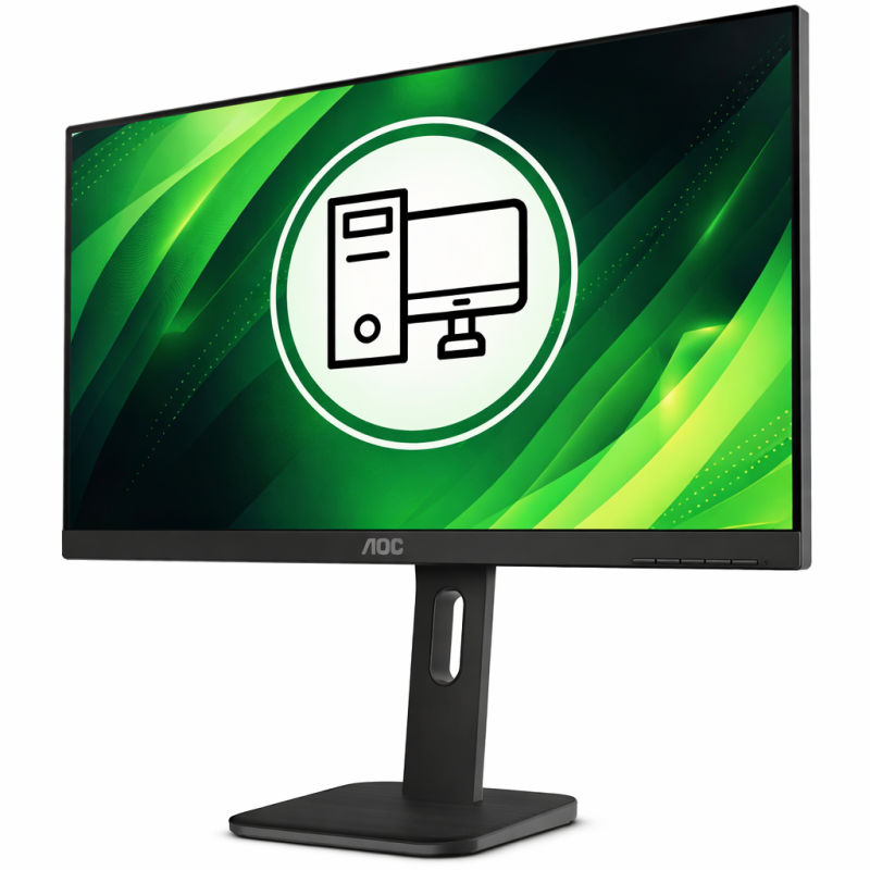 AOC Pantalla de IPS Full HD de 24p1 23.8 pulgadas