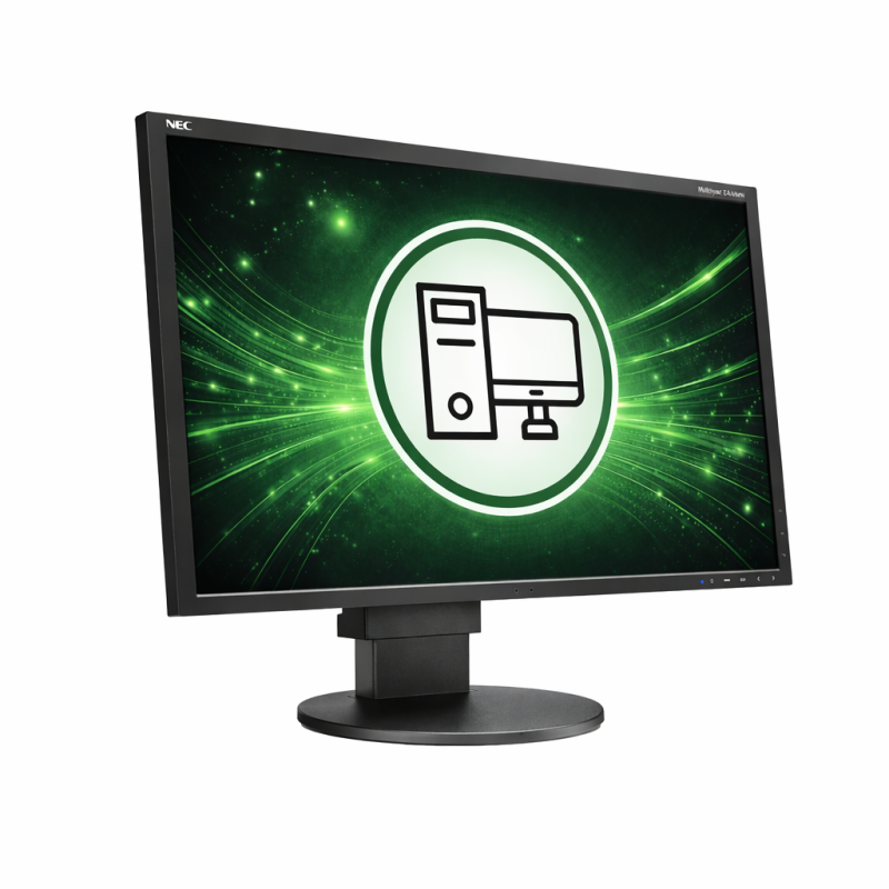 NEC Schermo LED multisync EA243WM da 24 pollici 1920x1080
