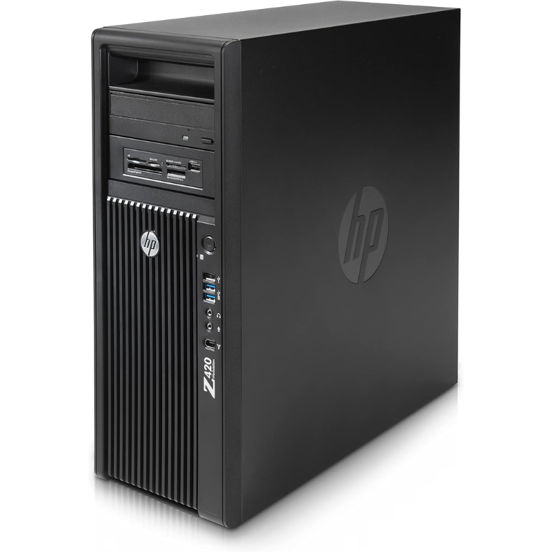 HP Z420 Workstation Xeon E5-1603 48 GB RAM 256 GB SSD Quadro K2000