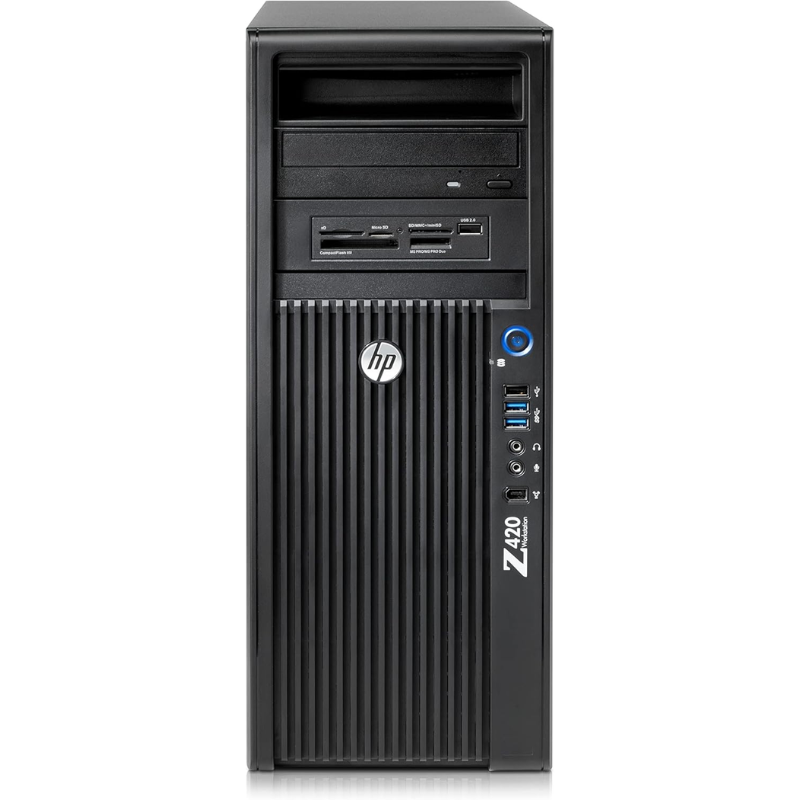 HP Z420 Workstation Xeon E5-1603 48 GB RAM 256 GB SSD Quadro K2000