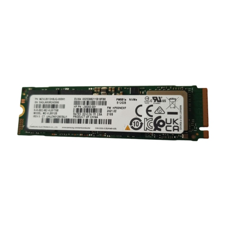 SSD Samsung 512 GB NVME MZ-VLB512B MZVLB512HBJQ PCIE