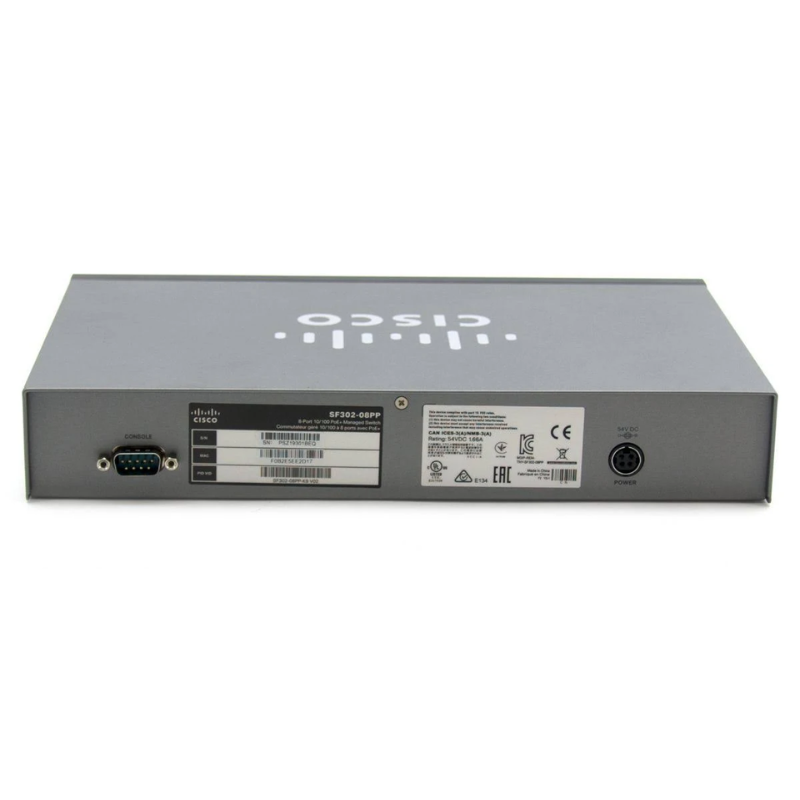 Cisco SF302-08PP Switch 8 Ports PoE Commutateur Géré SF302-08PP-K9