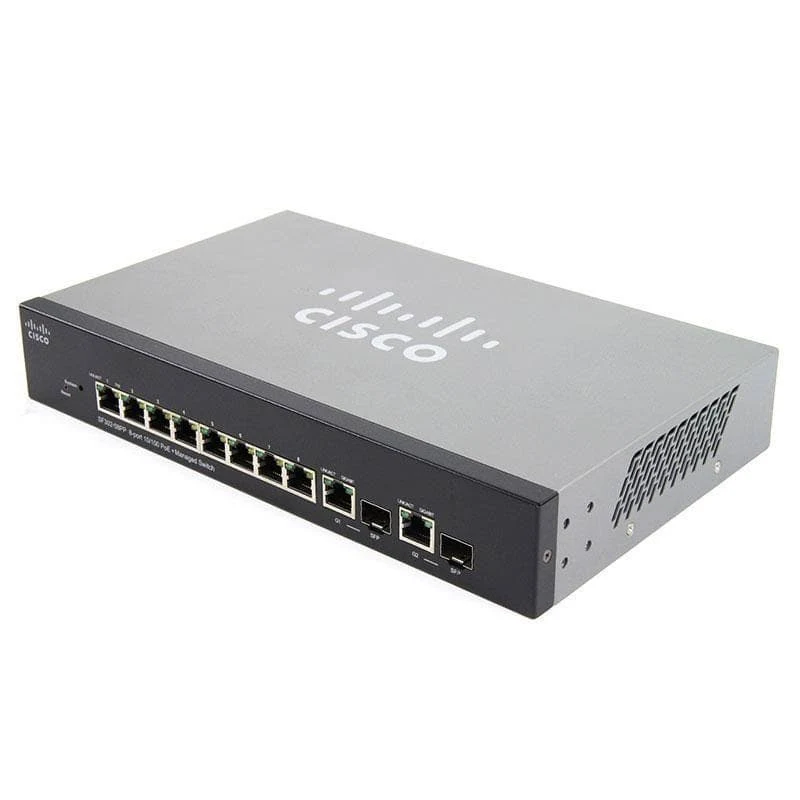Cisco SF302-08PP Switch 8-Ports PoE-verwalteter Schalter SF302-08PP-K9