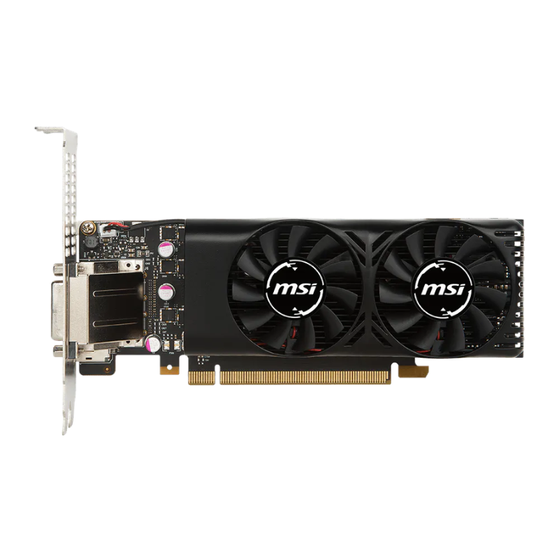 MSI Nvidia GeForce GTX 1050 Ti 4Go LP Carte Graphique Reconditionnée