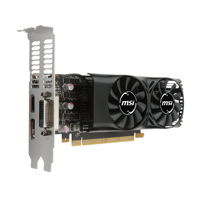 MSI Nvidia GeForce GTX 1050 Ti 4Go LP Carte Graphique Reconditionnée