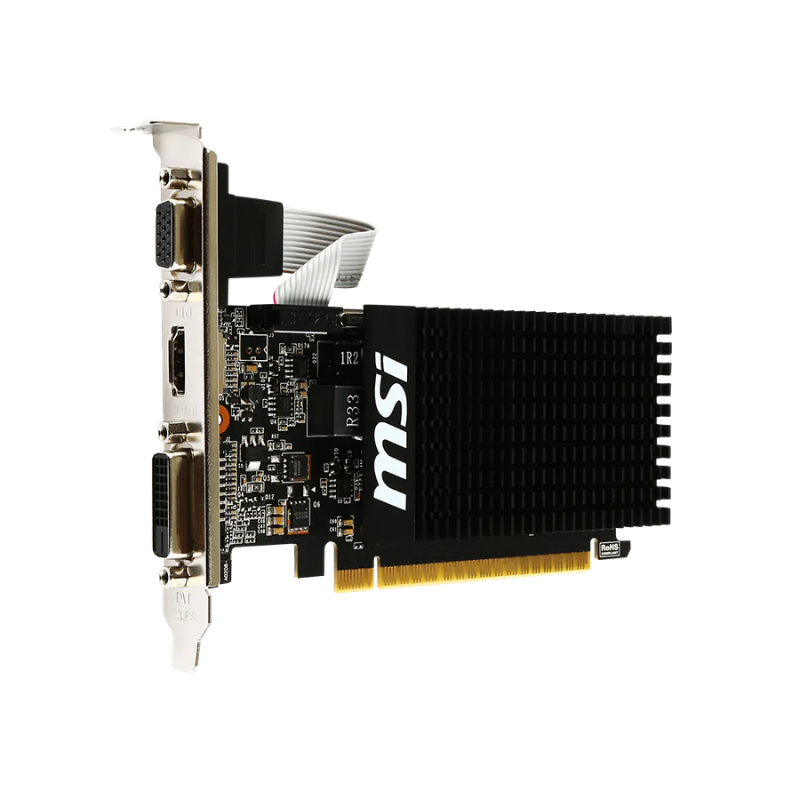MSI NVIDIA GeForce GT 710 2GB LP Renovierte Grafikkarte
