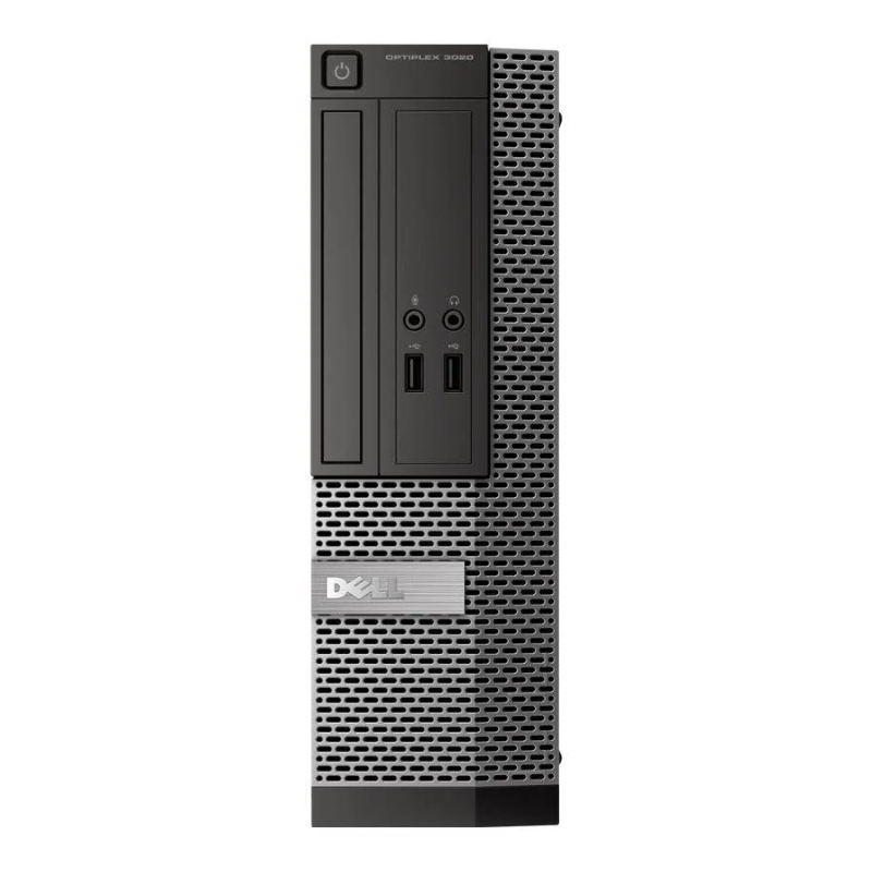 Dell OptiPlex 3020 SFF I3-4130 8DK 256DK SSD Windows 11 Pro PC Renoveret skrivebord