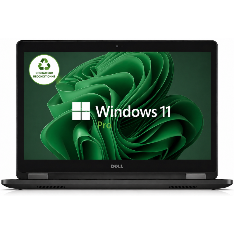 Dell Latitude E7470 14" i5-6300 8Go 256Go SSD AZERTY Windows 11 Pro Reconditionné