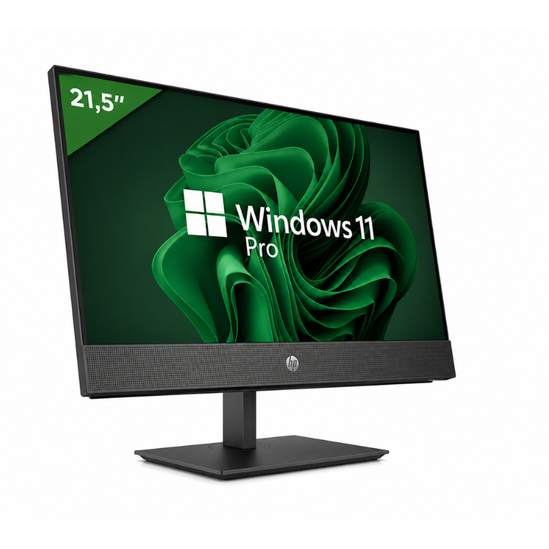 HP EliteOne 600 G5 AIO 21.5 "I5-9500 8GB 512GB SSD Windows 11 Pro renoviert
