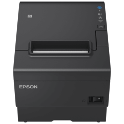Epson Tickets de instalación térmica TM-T88VII USB Ethernet con fuente de alimentación reformada
