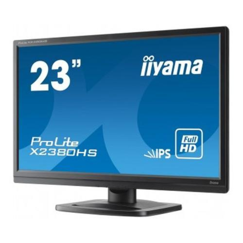 Prolite X2380HS PC Schermo per PC da 23 pollici IPS Full HD HDMI relatori ristrutturati