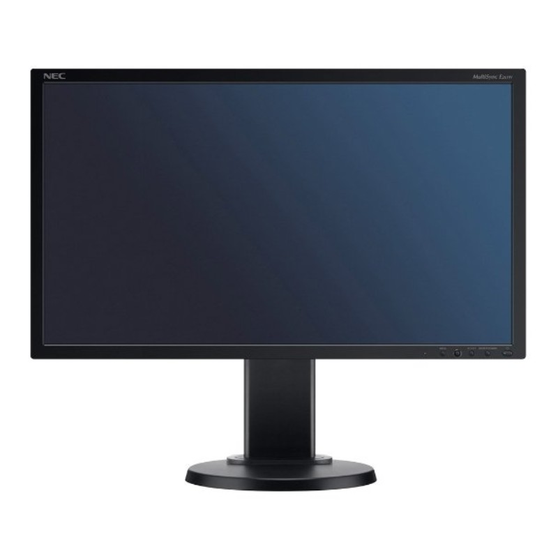 Écran PC NEC MultiSync E201W 20 Pouces HD Pied Ergonomique DisplayPort DVI VGA Reconditionné