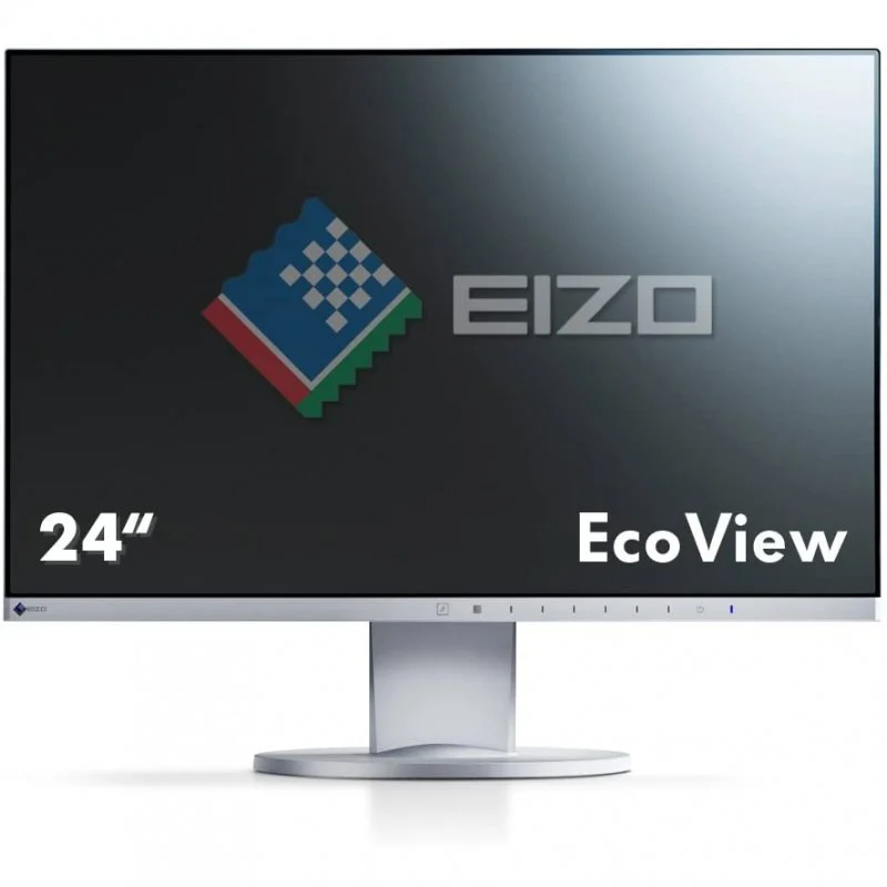 Pantalla PC Eizo FLEXSCAN EV2450 23.8 pulgadas IPS Full HD HDMI DisplayPort Pie Ergonómico Reformado