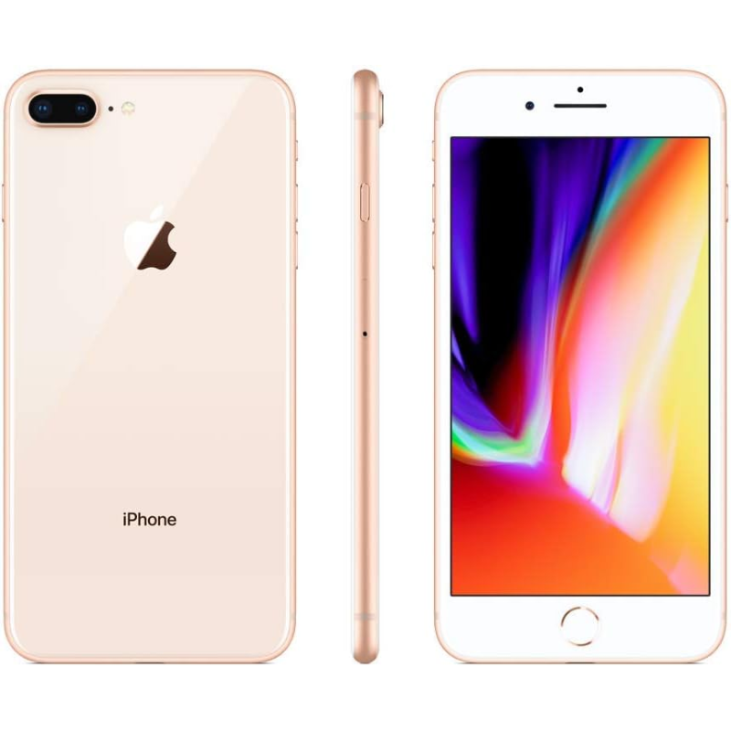 Apple Iphone 8 GOLD 256 GB Smartphone compatto A11 Bionic Carico wireless rinnovato