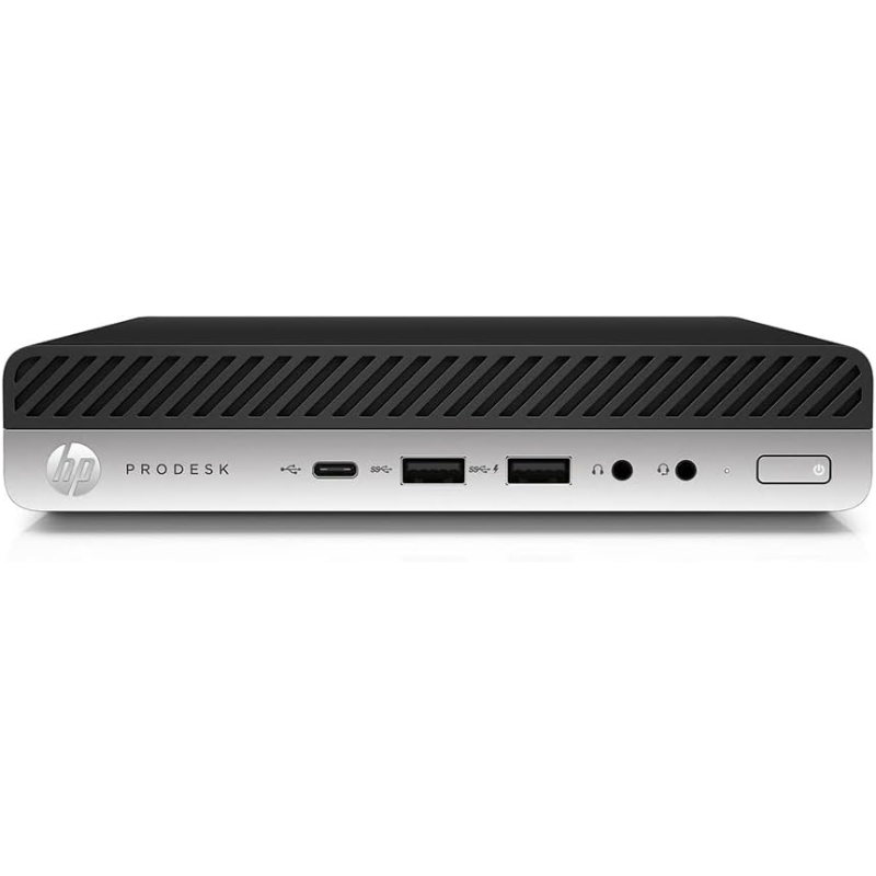 Mini PC HP ProDesk 600 G3 Mini i3 8 Go 256 Go SSD Windows 11 Pro Reconditionné