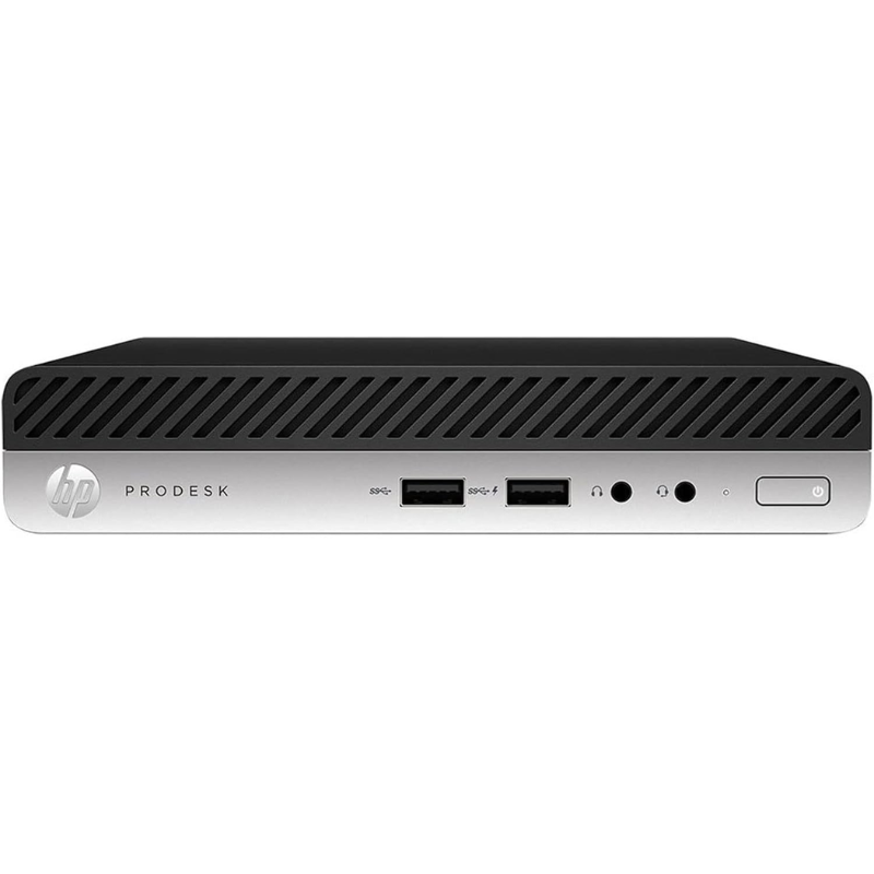Mini PC HP ProDesk 400 G4 Mini i5 8 Go 128 Go SSD Windows 11 Pro Reconditionné