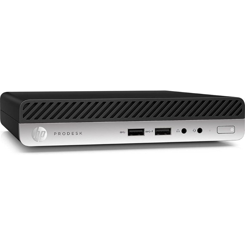 Mini PC HP ProDesk 400 G4 Mini i5 8 Go 128 Go SSD Windows 11 Pro Reconditionné