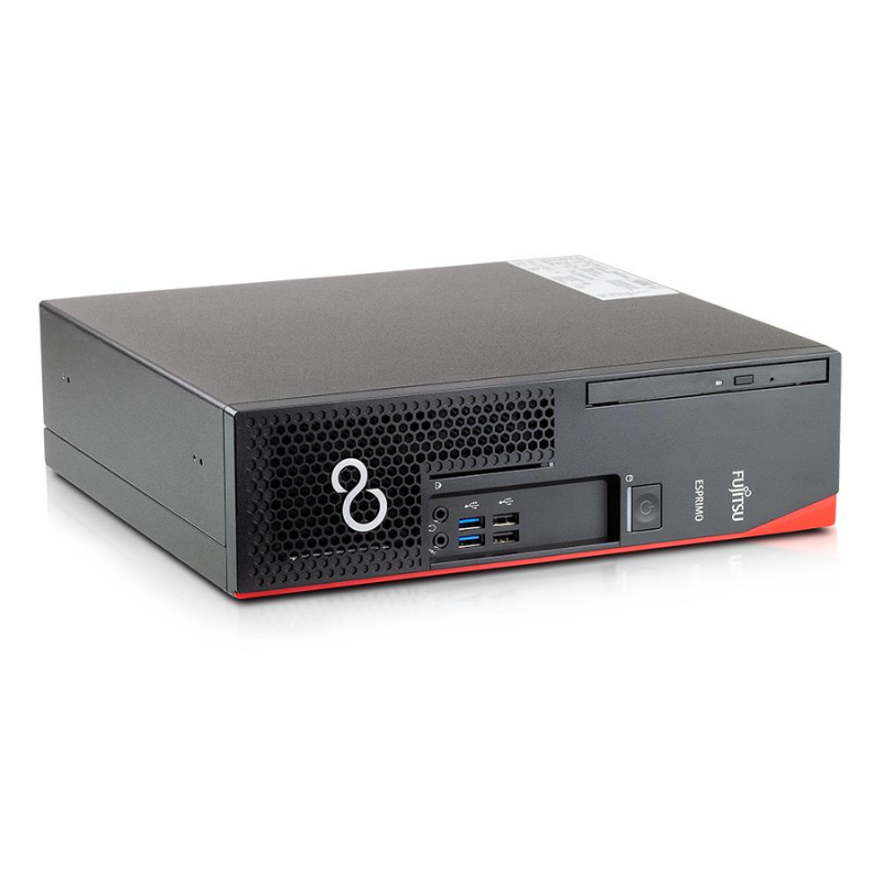 Fujitsu ESPRIMO D558 / E85 + I3-9100 8GB 256GB SSD Windows 11 PRO PC REFURBISHISCHEND DESKTOP