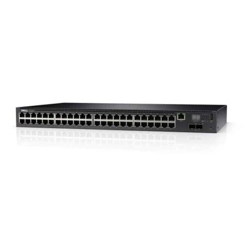 Switch Dell N2048P 48 Ports PoE+ Gigabit Manageable Reconditionné