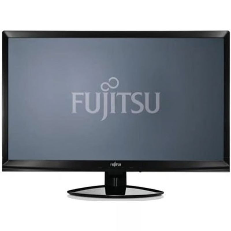 PC-Bildschirm Fujitsu L22T-7 LED 21,5 Zoll Full HD DVI VGA-Lautsprecher renoviert