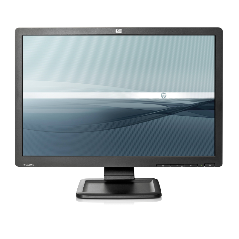 Pantalla PC HP Le2201W Formato de 22 pulgadas 16:10 VGA Office reacondicionado