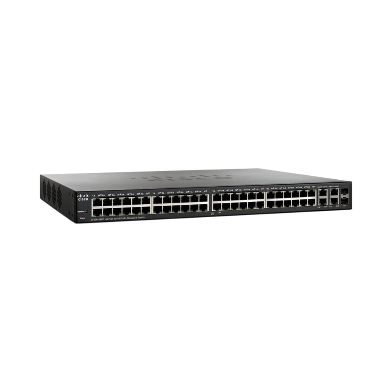 Switch Cisco SF300 48 Ports Fast Ethernet Small Business PME
