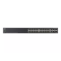 Switch Cisco SG500-28P K9 28 Ports Gigabit PoE+ Stackable