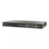 Switch Cisco SG500-28P K9 28 Ports Gigabit PoE+ Stackable