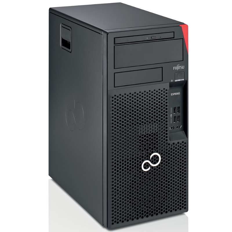 Fujitsu ESPRIMO P558 / E85 + I3-8100 8 GB 256GB SSD Windows 11 PRO PC REFURBISHISCHEND DESKTOP