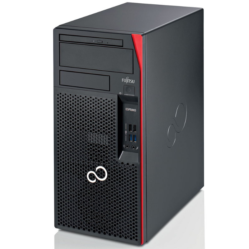 Fujitsu Esprimo P558/E85+ i3-8100 8Go 256Go SSD Windows 11 Pro PC Bureau Reconditionné