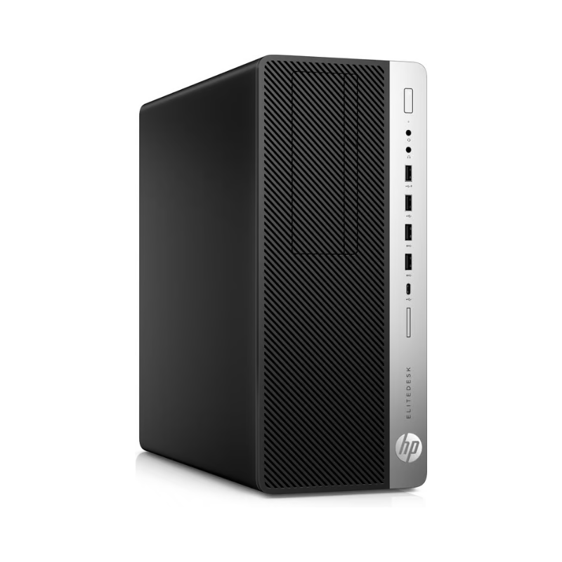HP EliteDesk 800 G4 MT - i7-8700 - 8 Go - 1 To SSD - PC Reconditionné - Windows 11