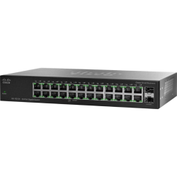 Cisco SG102-24 Switch 24 Ports Gigabit + 2 Ports Mini-GBIC | Reconditionné | Small Business