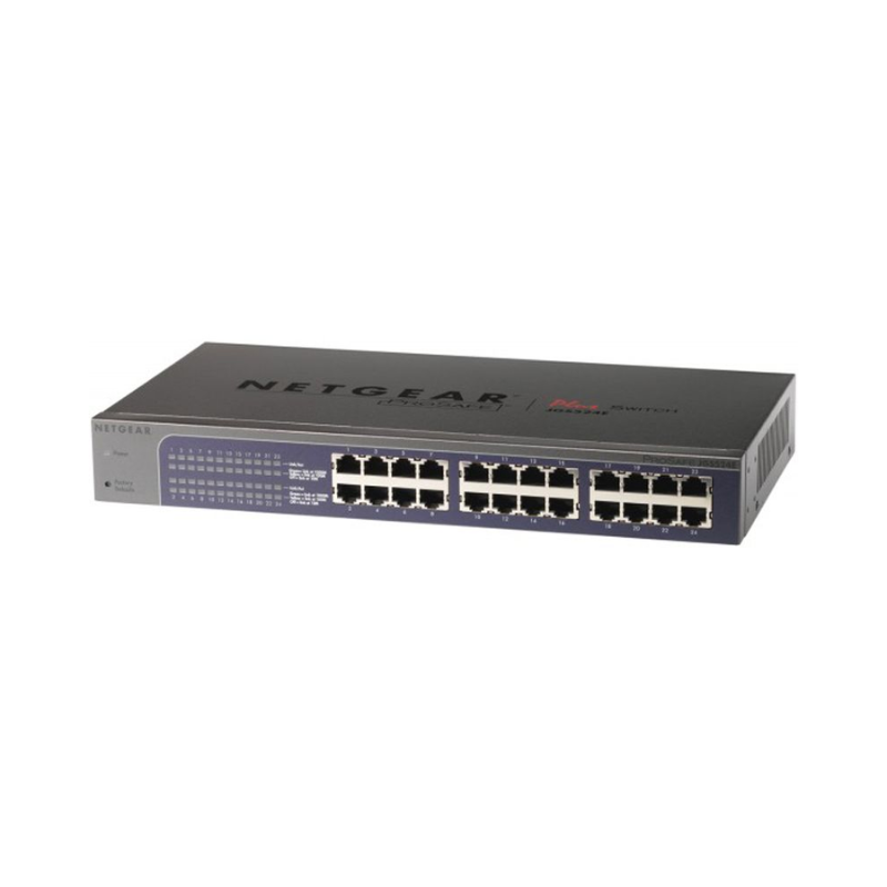 Netgear JFS524E ProSafe + Switch 24 Ports 10/100 überschaubar